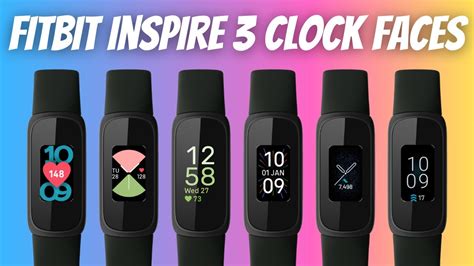 fitbit inspire 3 clocks.